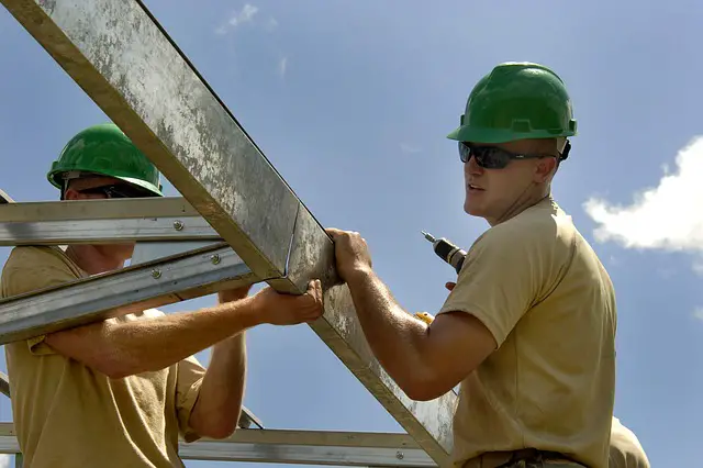 Construction work.