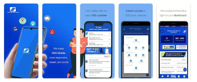 SSS mobile app
