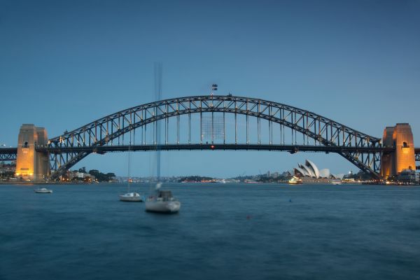 Sydney Harbour, from McMahon's Point at dusk. Easily one of the best views of Sydney's icons.