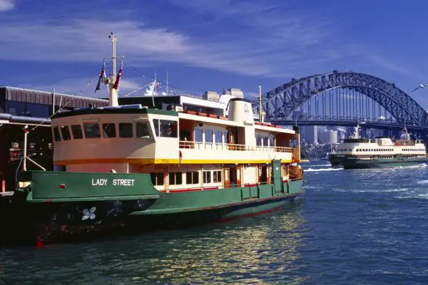 Ferries at Sydney's Circular Quay