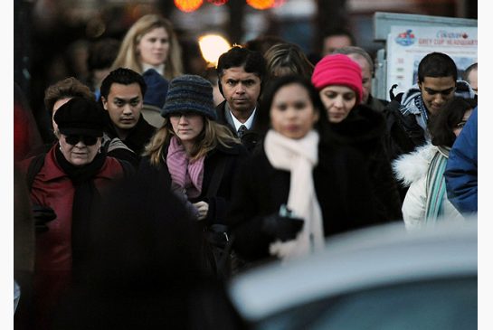 Diverse population in the largest cities in Ontario