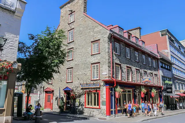 Building in Canada.