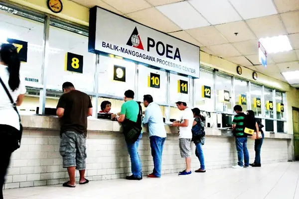 Where are the POEA Regional Offices in the Philippines