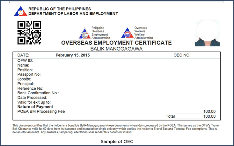 How to Obtain an Overseas Employment Certificate (OEC) in Hong Kong