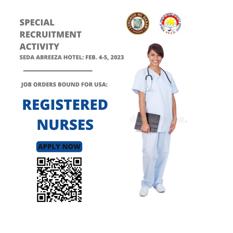 SPECIAL RERUITMENT ACTIVITY: FEBRUARY 04-05, 2023