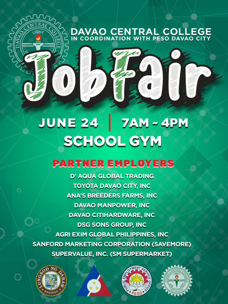 Davao Central College Job Fair (June 24, 2023)