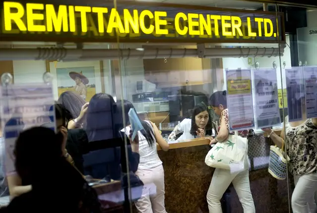 OFW savings often give way to money remittance.