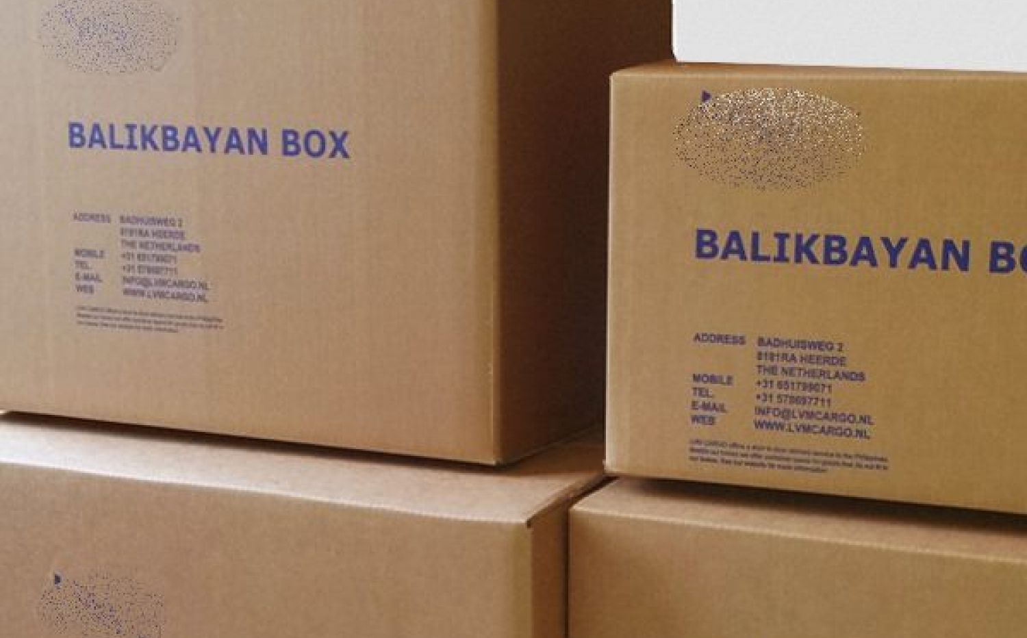 Sending balikbayan boxes to the Philippines.