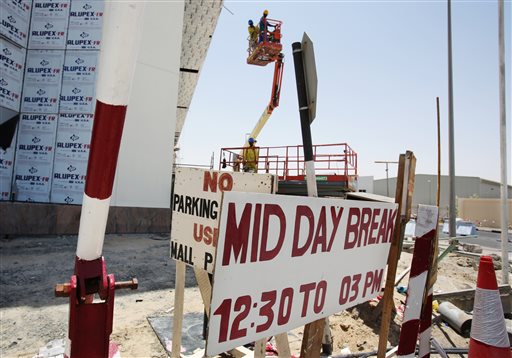 Mideast Gulf Labor Midday Relief